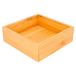 García de Pou 223.87 Box voor buffet, 15,5 x 15,5 x 5 cm, natuurlijke bamboe