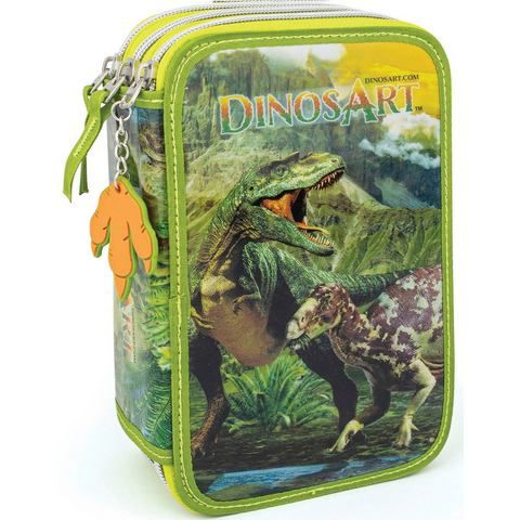 Dinos Art Etui - Dino met 3 vakken