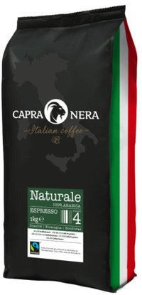 Capra Nera Koffiebonen Naturale Espresso Fairtrade 1kg