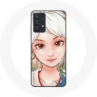 Maniacase Etui voor Samsung Galaxy A32 5G One Piece Anime Yamato Poster Face
