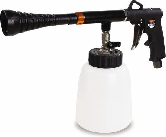 Beta reinigingspistool - perslucht/luchtdruk - 6,2 bar - Opname 1/4" - Zwart