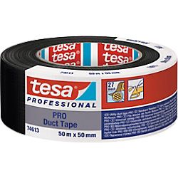 Duct tape Tesa 74613-00002-00 PE (Polyetheen) Zwart