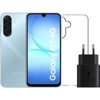 Samsung Galaxy A17 128GB Grijs 4G + Accessoirepakket
