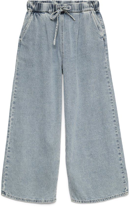 VERO MODA VMVALERIA MR WIDE PULL UP JEANS NOOS Dames Jeans W31 X L32 Lichtblauw Denim