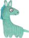 Flamingo Jouets pour chien/chiot PEBBLES Cheval en velours côtelé - 23,5 cm - Turquoise