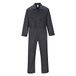 Portwest UC813 Liverpool-Rits Overall Polykatoen met Ritssluiting Actierug | Zwart, M, UPF 40+, Unisex