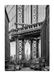 Brooklyn Komar Brooklyn Bridge 50 x 70 cm muurschildering, posters, kunstdruk (zonder lijst), PURE Boutique