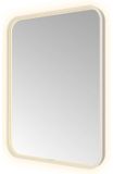 Hotbath &More Mirrors Soft Square LED Badkamerspiegel - Rechthoek - 80 x 60 cm - RVS