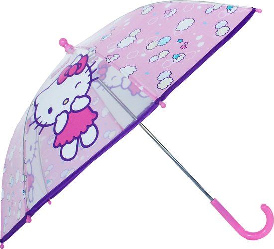 4KidsOnly Hello Kitty Rainy Days Paraplu - Roze