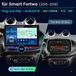 Android 15 autoradio avec 2+32G, 11,5 pouces, Carplay, navigation GPS, Wi-Fi, Bluetooth, DAB+, commande au volant, USB et RDS, convient pour Mercedes Benz Smart Forfour Fortwo 453 (2015-2019)