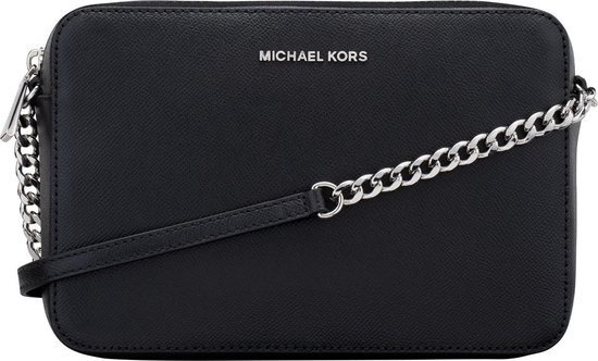 Michael Kors Jet Set Travel East-West Crossbody Large black Zwart