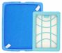 Wigento Philips Stofzuigerluchtfilter, in- en uitlaatopening voor Philips FC9732, blauw