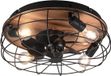 RL LIVE YOUR LIGHT TRONDHEIM Ventilator Zwart mat