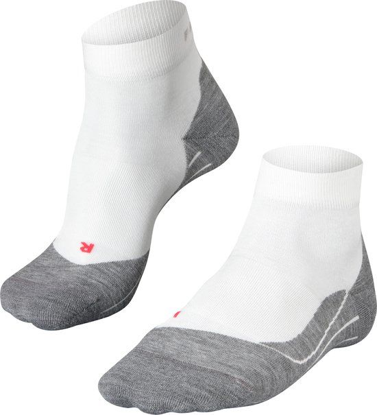 Falke RU4 - Hardloopsokken - Dames - Wit/Grijs - Maat 41/42