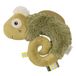 Fehn Ring-grijpfiguur kameleon, motoriek speelgoed met rammelaar, stimuleert bij jonge kinderen spelenderwijs het leren, trouwe metgezel voor baby's en peuters vanaf 0 maanden