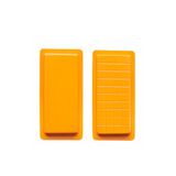 Ibili Nougat Mallen Set Kofferbak & Ounces 2-delig Polyethyleen, Oranje, 23 x 10 x 2 cm