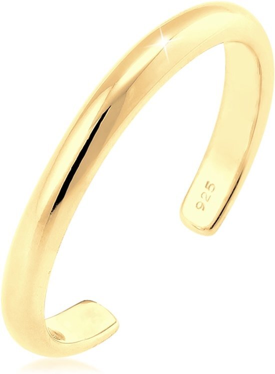 Elli Ringen MIDI minimal trend 925 zilver verguld