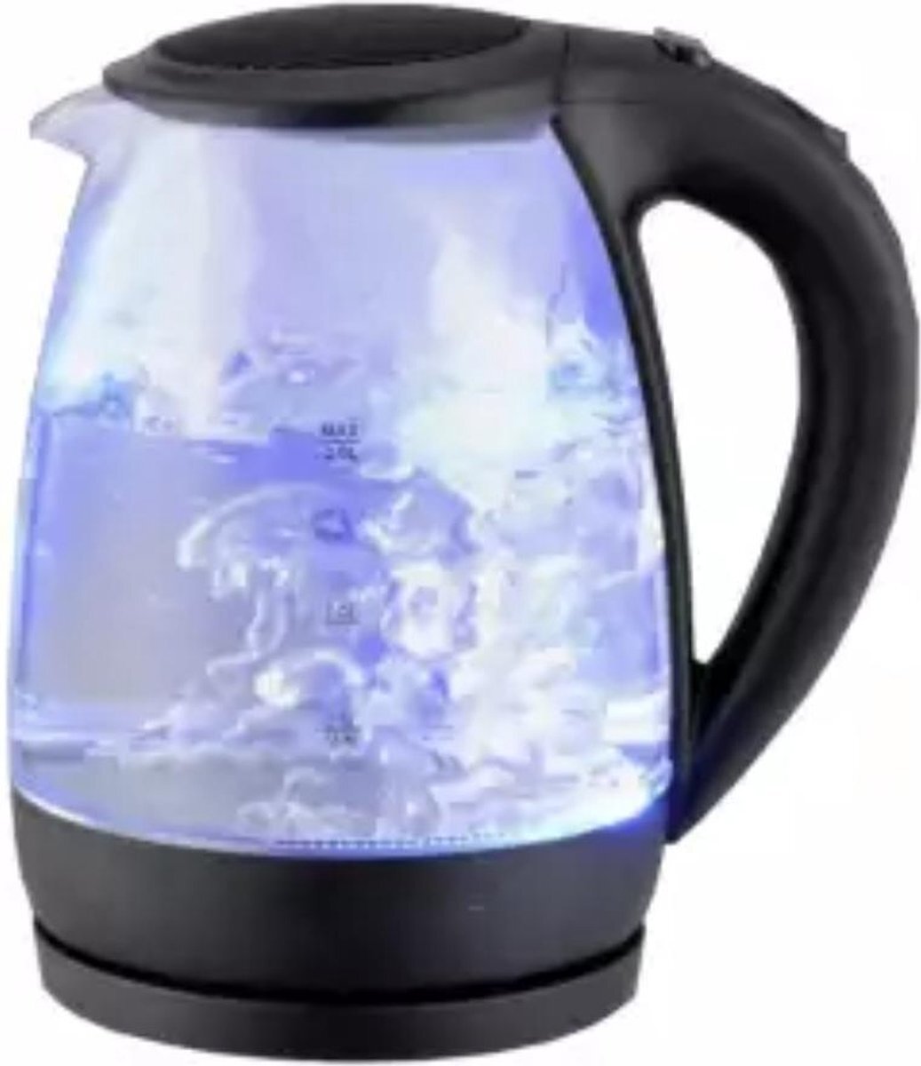 Sokany Waterkoker 1.7Liter - Glas - Met Led verlichting - 2200 W - BPA vrij