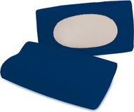Schlafgut Pure flexible Kussensloop S-XL 570 Blue Deep