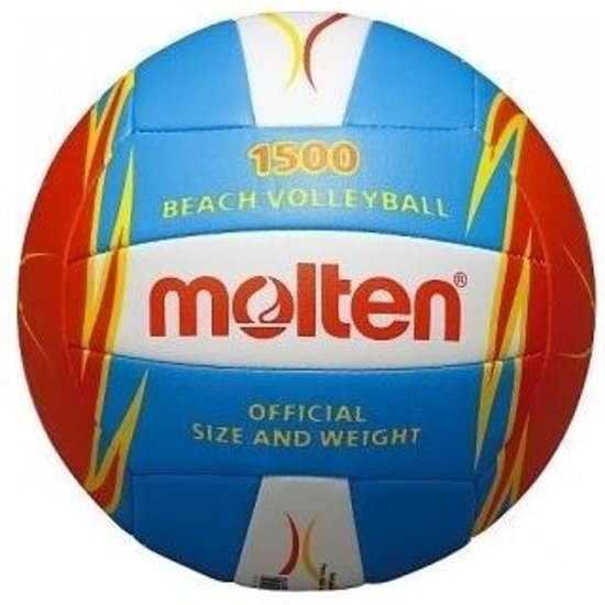 Molten Beachvolleybal V5b1500 Blauw/rood