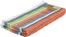 Q-CONNECT Interaction-Connect S.A. Vaatdoek 80% katoen multicolor - 6 stuks - 35 x 35 cm