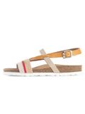 Bayton Spencer Sandalen met riem beige / oranje