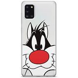 ERT GROUP mobiel telefoonhoesje voor Samsung A31 origineel en officieel erkend Looney Tunes patroon Sylvester 001