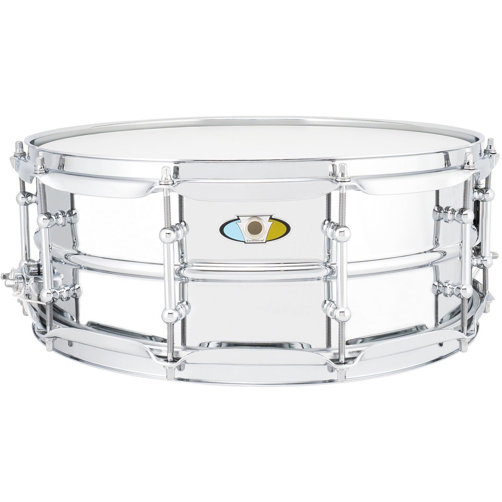 Ludwig Supralite Steel Snare Drum - 14 x 5.5 inch