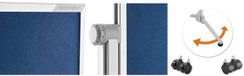 Magnetoplan tableau blanc, 1200 x 1500 mm, bleu