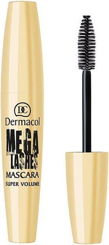 Dermacol Mega Lashes Mascara - Black - 13 ml