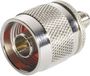 TRU COMPONENTS 1579404 SMA-adapter SMA-bus - N-stekker 1 stuk(s)