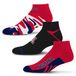 For Bare Feet NCAA Arizona Wildcats CAMO Boom 3 Pack Enkelsok Team Kleuren Groot