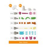 Decora Pastry Decorating Nozzle Set