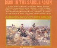 Music&Words Various Artists - Back In The Saddle Again: American Cowboy Songs