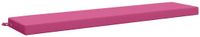 vidaXL Bankkussen SOEST 100% Polyester Roze 200 x 40 x 8 cm
