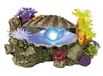 NOBBY 28647 Aqua Ornaments MUSCHEL met planten met LED, 644 g