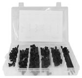 Clips de câble en nylon pour voitures et camions, jeu de 60, pour câbles d'un diamètre de 45–125 mm