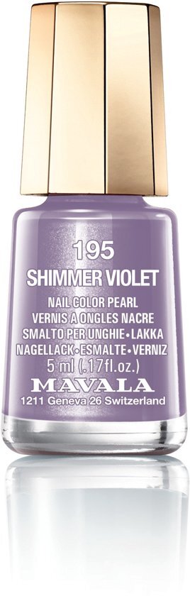 Mavala - 195 Shimmer Violet - Nagellak