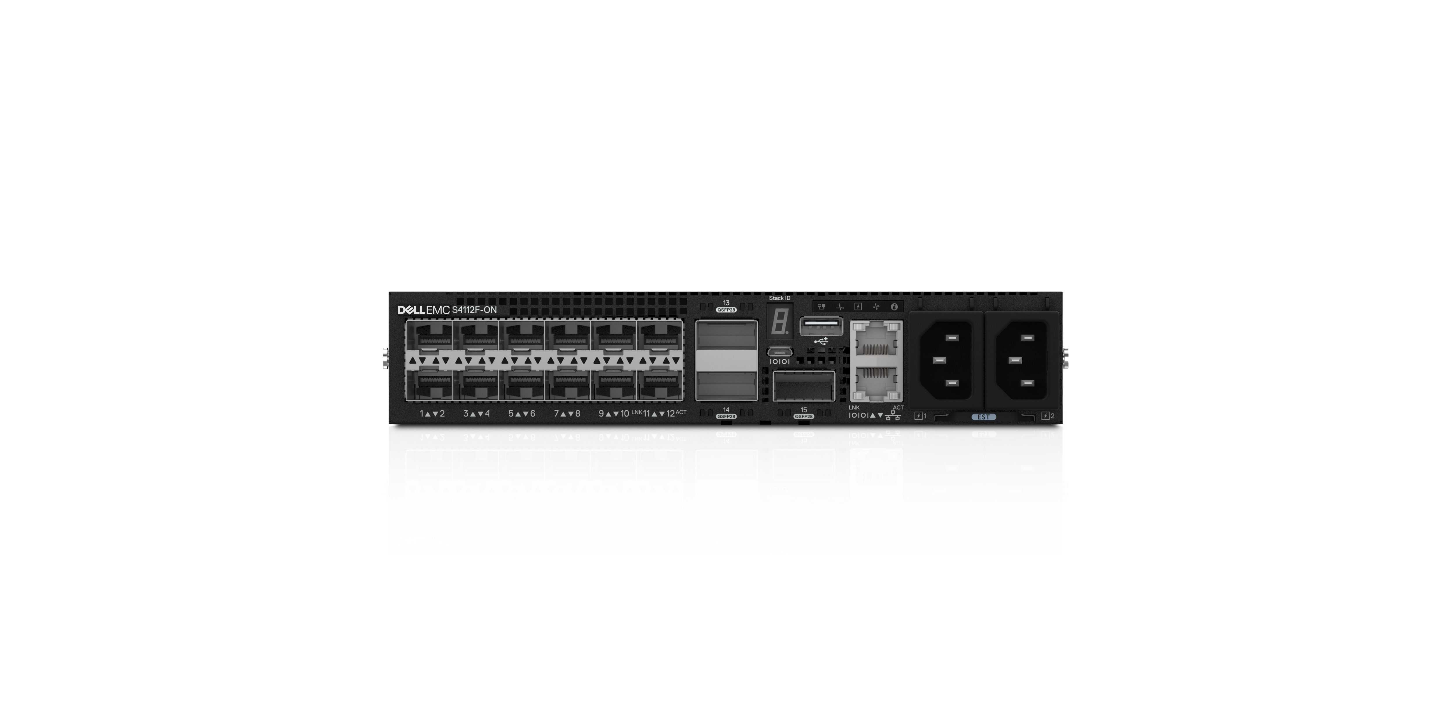 Dell S-Series S4112 Netwerk-switch zwart