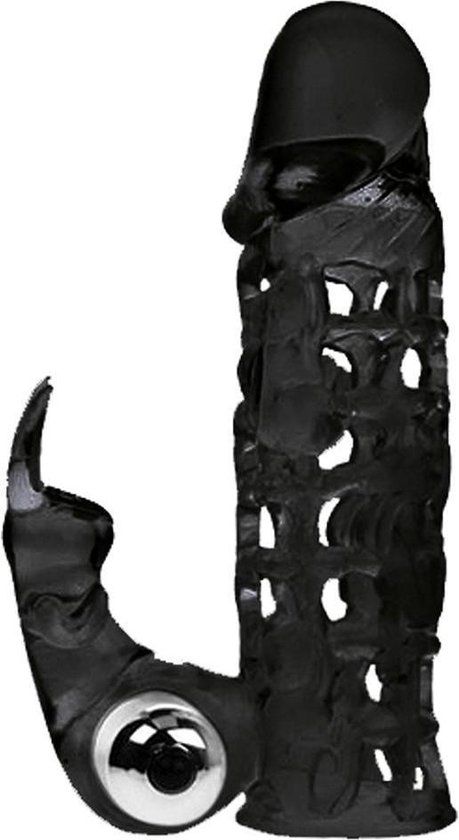 Crazy bull - Ultimate Vibrerende Penis Sleeve met Clitoris Stimulator