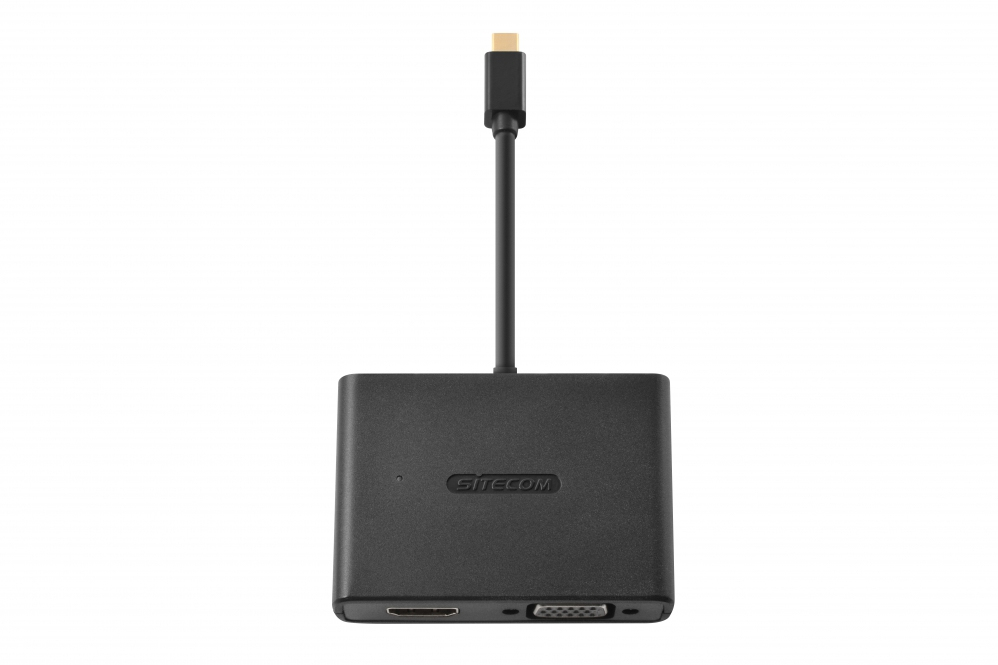 Sitecom CN-347 Mini DisplayPort to HDMI / VGA 2-in-1 Adapter