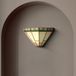 Searchlight NEW YORK Wandlamp Antiek Messing Glas