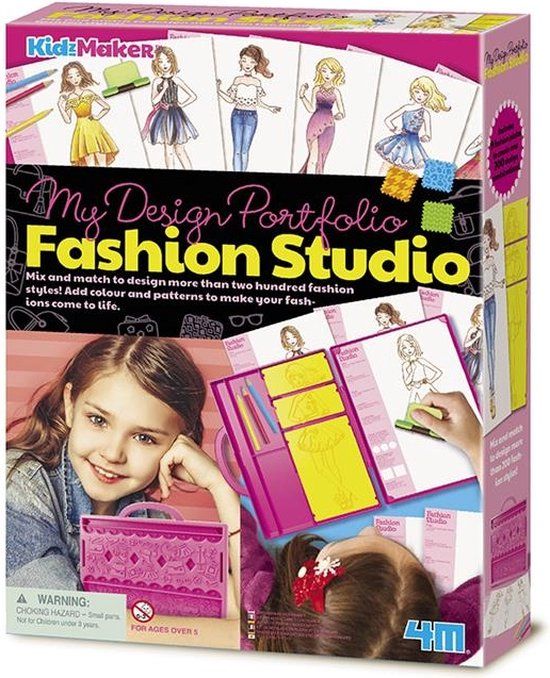 4M KidzMaker: fashion studio - Knutselpakket