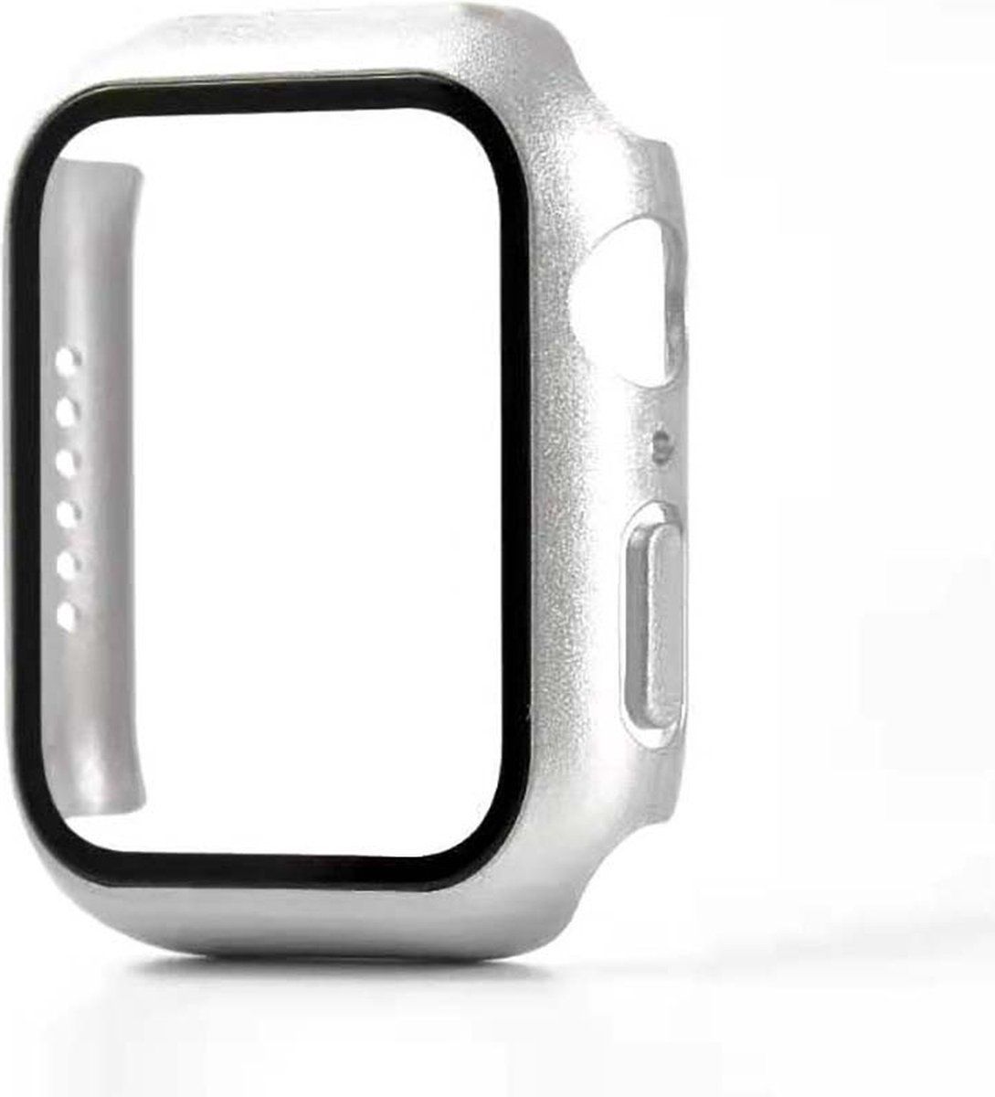 Smartphonica Smartwatch-hoesjes voor Apple Watch 44mm - Zilver