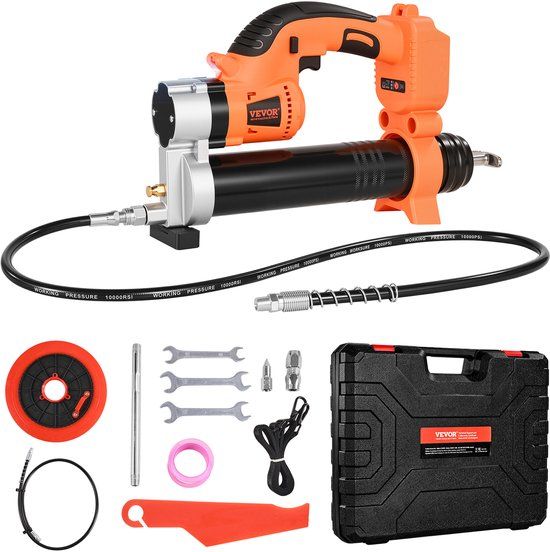 VEVOR Snoerloze Vetspuit Elektrische Vetspuit met Één Hand 55mpa 20v