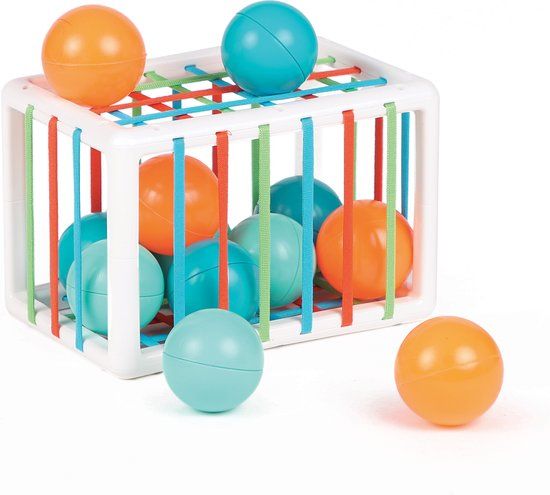 Ludi Actiefdobbelstenen - Inbouwspel voor baby's - 10+ maanden