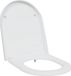 vidaXL Toiletbril Wit Duroplast 49 x 36 x 4 cm