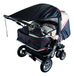 Sunnybaby 11270 Luifel voor dubbele kinderwagen UPF 50+ (zwart)
