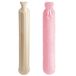 Homealexa Extra lange warmwaterkruik met deksel UK, 2 l grote rubberen warmwaterzak voor volwassenen, warmwaterfles voor nek schouder rug comfort, zachte pluche hoes - geschenken voor vrouwen en haar