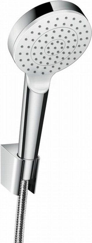 Hansgrohe Crometta badset 1jet EcoSmart 9 l/min met doucheslang 125 cm wit/chroom